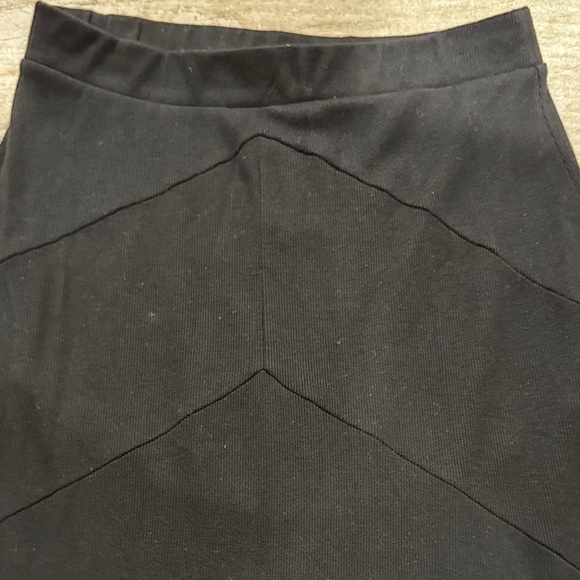 Heath Ceramics Classic Black Maxi Skirt - Picture 3 of 4